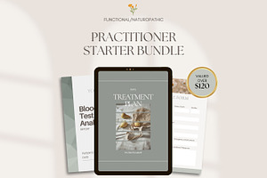 Practitioner Starter Bundle, a Presentation Template by Naturopath Hub