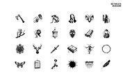 Dark Aesthetic Dithering Bundle, an Object Graphic by pixelbuddha.net (Thumbnail 19 of 22)