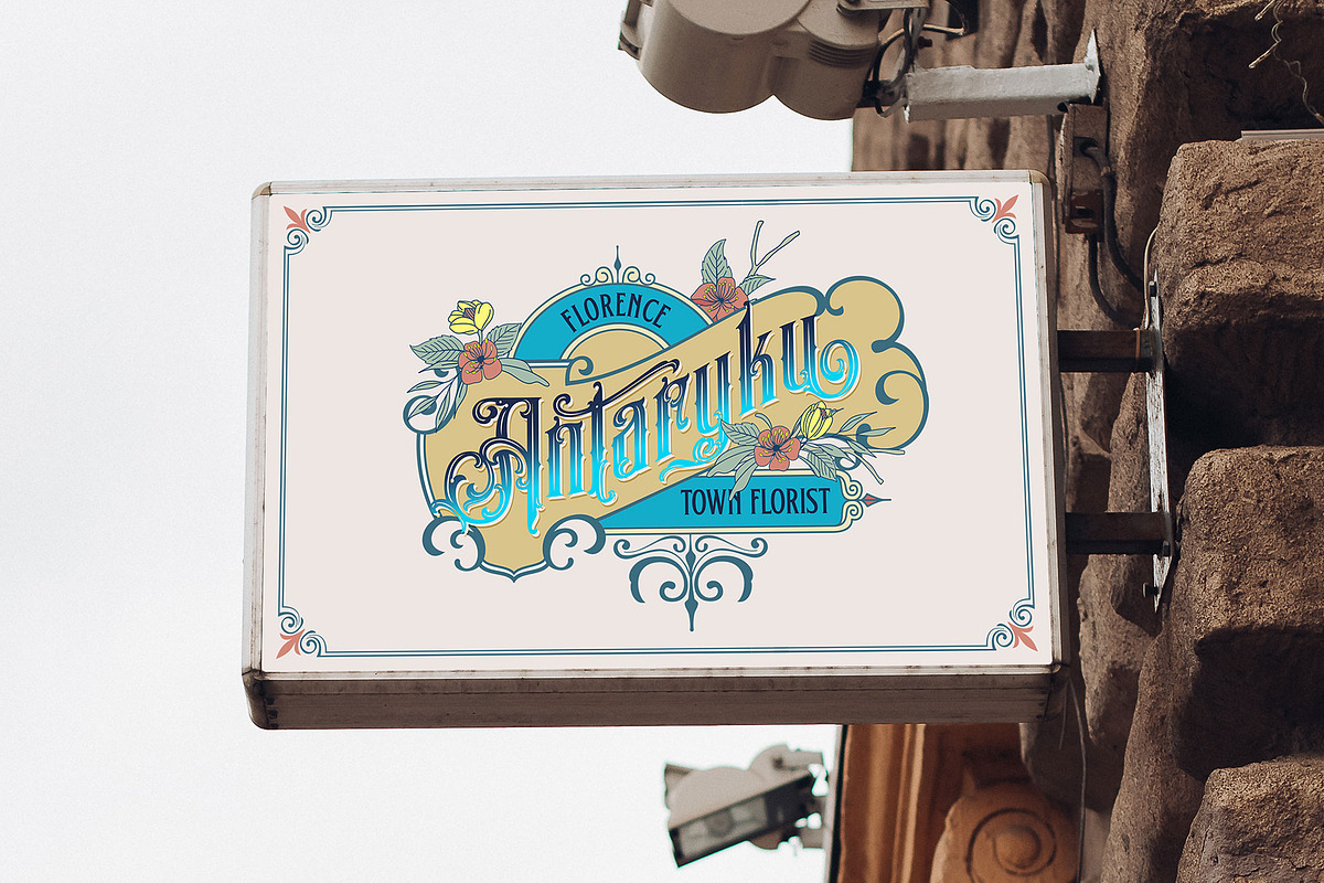 Soft Mouth Victorian Typeface, a Blackletter Font by alit design (Photo 10 of 24)