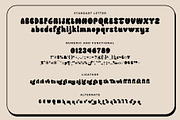 Funy Beach Retro Serif Font, a Serif Font by RantautypeStudio (Thumbnail 13 of 14)