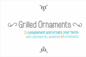 Grilled Ornaments