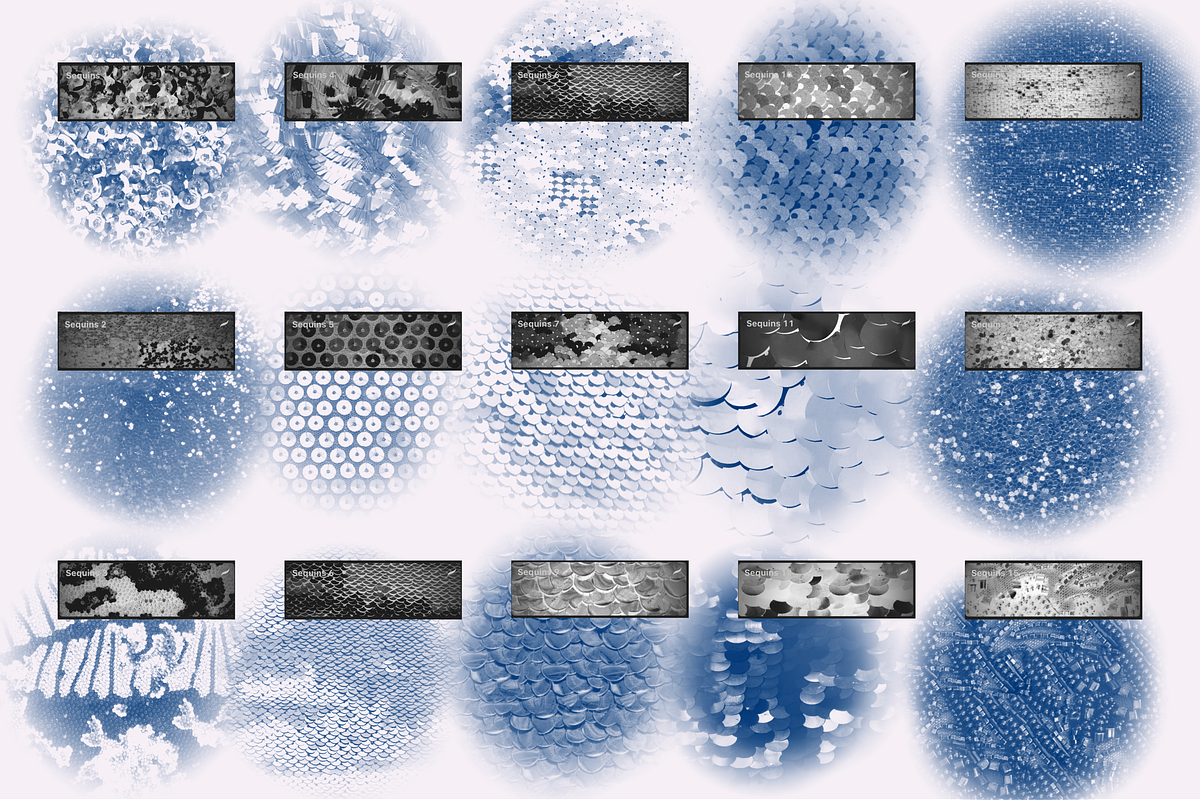 15 Sequins brushes for Procreate, a Brush Add-On by Graphics Resources (Photo 9 of 9)