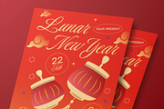 Lunar New Year Flyer, a Flyer Template by Annora Studio (Thumbnail 4 of 6)