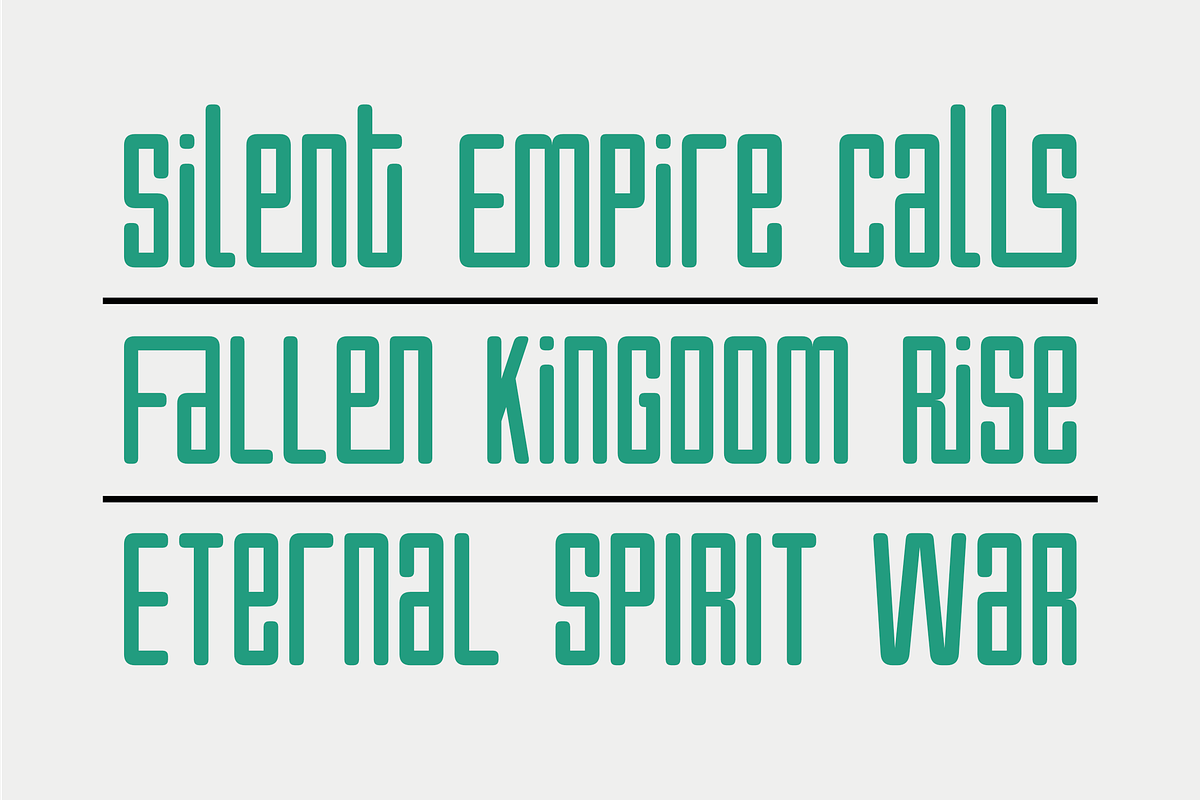 Gridpact, a Sans Serif Font by ahweproject (Photo 8 of 17)