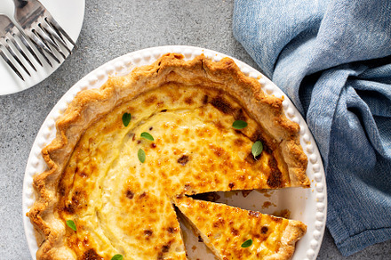 Quiche lorraine for breakfast, a Food & Drink Photo by farwasser