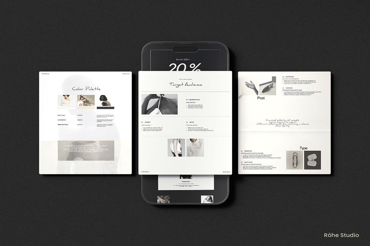 Róhe | Social Media Template Canva, a Social Media Template by Graphpexel (Photo 5 of 8)