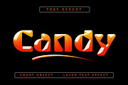 Candy Text Effect Mockup, a Layer Style Add-On by CreativeShaper (Thumbnail 1 of 3)