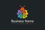 Puzzle Ladybug Custom Logo, a Branding & Logo Template by ARTE MIGUEL (Thumbnail 2 of 3)