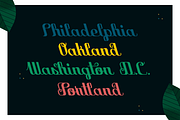Laurel District Script by Holt510, a Script Font by Holt510 (Thumbnail 4 of 14)