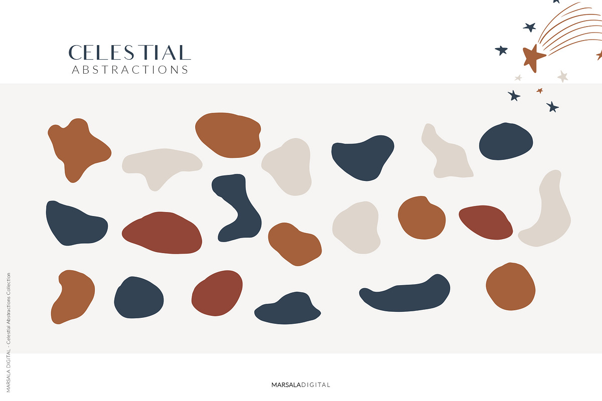 Celestial Abstract Set, Zodiac Stars, a Decorative Illustration by Kaya Fonts (Photo 10 of 11)