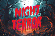 Horrorface - A Handmade Horror Font, a Handwritten Font by QueenType (Thumbnail 2 of 6)