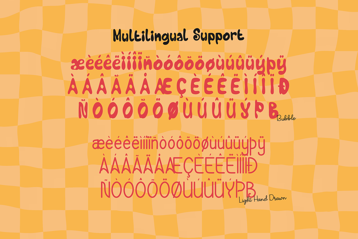 Dooby Derby | Hand Drawn Duo Font, a Handwritten Font by gracetype_studio (Photo 11 of 12)