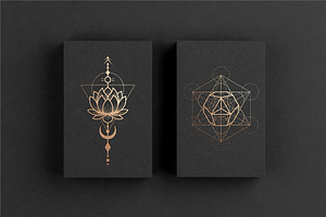 Vector Sacred Geometry Illustration