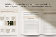My Life Story Journal Canva, a Presentation Template by HelloKarla (Thumbnail 3 of 7)