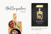 Watercolor Food BUNDLE, a Food Illustration by NiKO (Thumbnail 9 of 25)