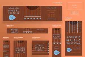 Banners Pack Music Festival