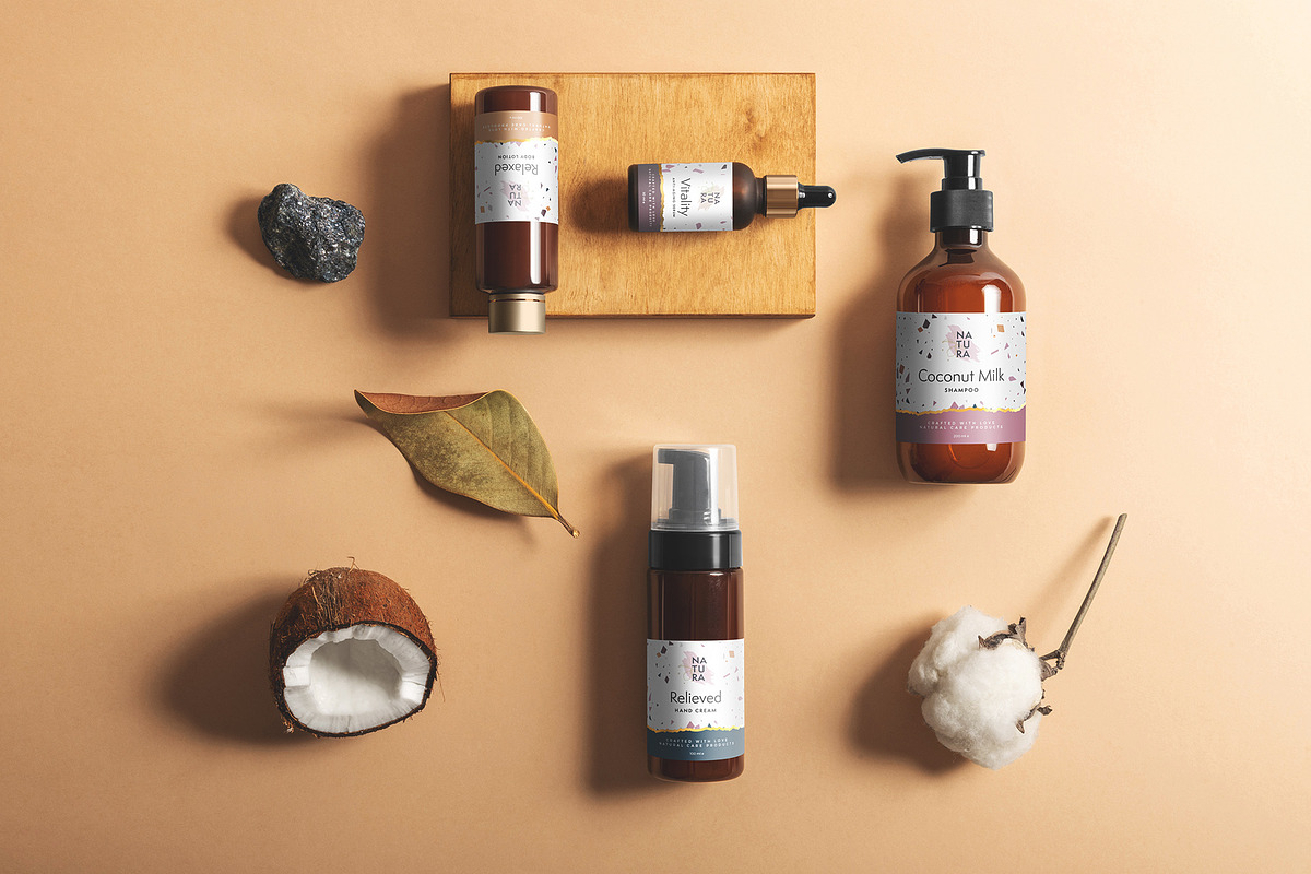 Natura – Cosmetics Mockups, a Cups & Container Mockup by Mockup Cloud (Photo 10 of 19)