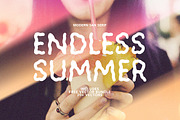 Endless Summer Modern/Wave Font, a Sans Serif Font by Beveled Design Co. (Thumbnail 1 of 8)