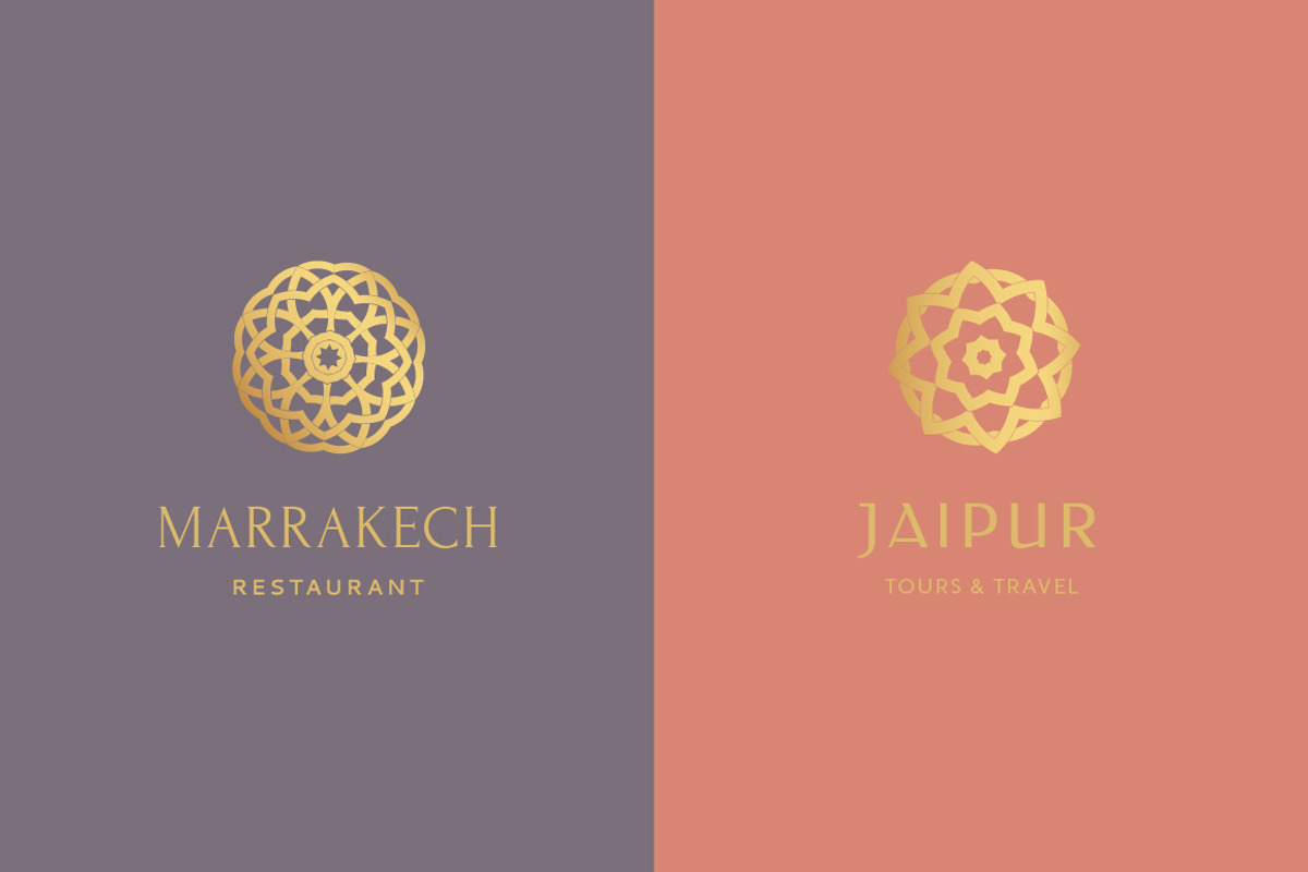 Gold Mandala Logo Template, a Branding & Logo Template by GudBrand Studio (Photo 2 of 7)