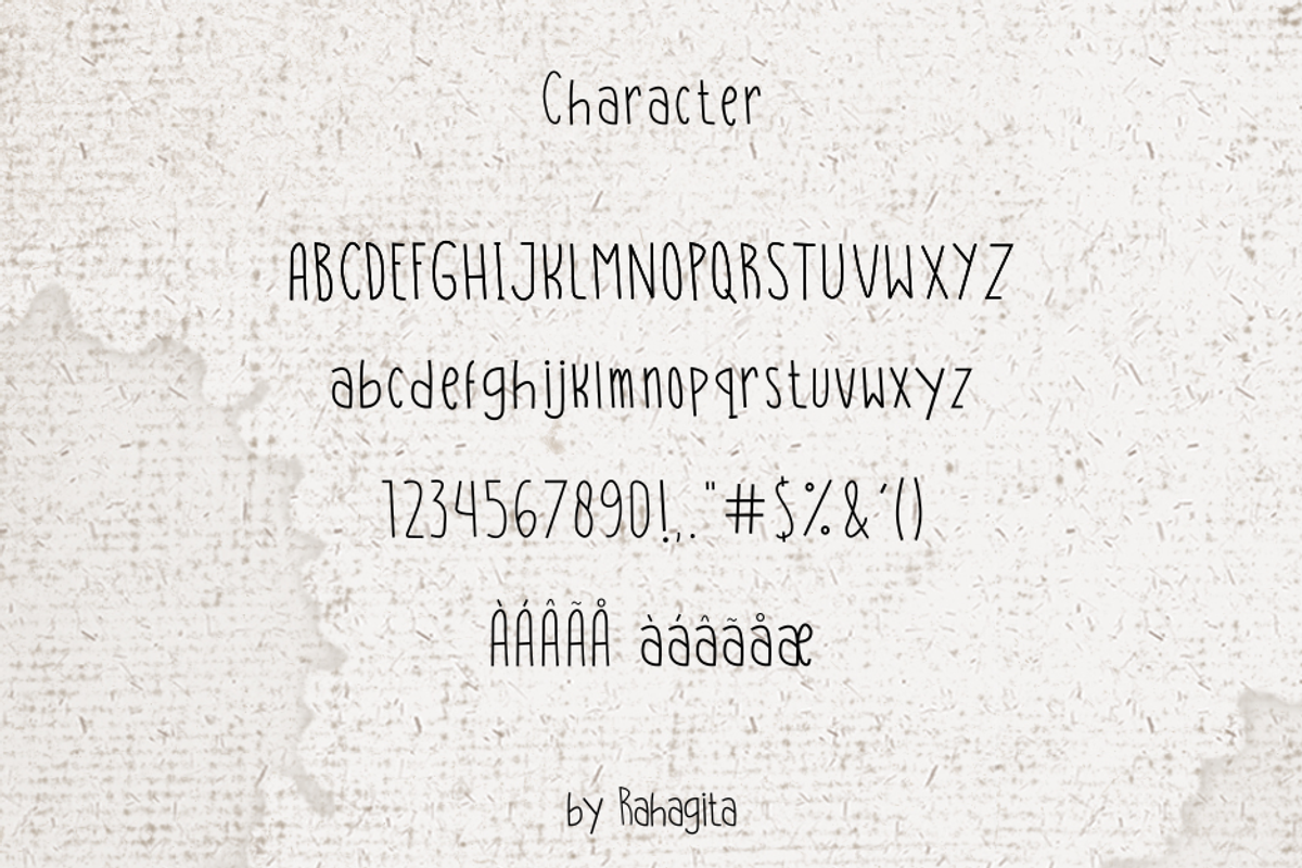Classic Story, a Handwritten Font by Rahagita Studio (Photo 5 of 6)