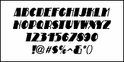 Dance  Moderne JNL, a Font by Jeff Levine Fonts (Thumbnail 5 of 5)