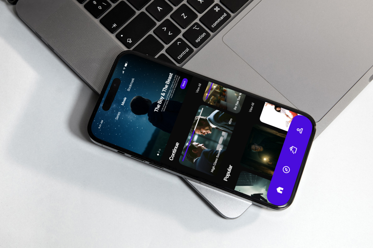 Yumm – Movie App Design Template, an App Template by productype1 (Photo 5 of 5)
