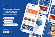 Quizstronaut Space Academy Quiz App, an App Template by productype1 (Thumbnail 1 of 5)