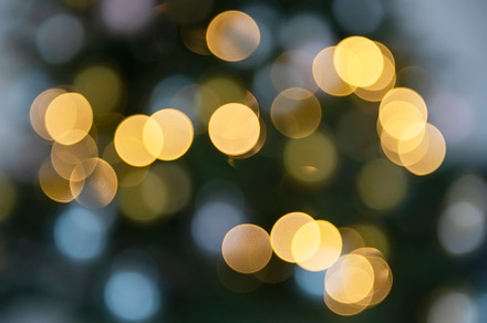 Blurred view of  Christmas tree, a Holiday Photo by Olena Rudo