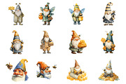 Gnome Bee Clipart, an Illustration by Design Market (Thumbnail 3 of 3)