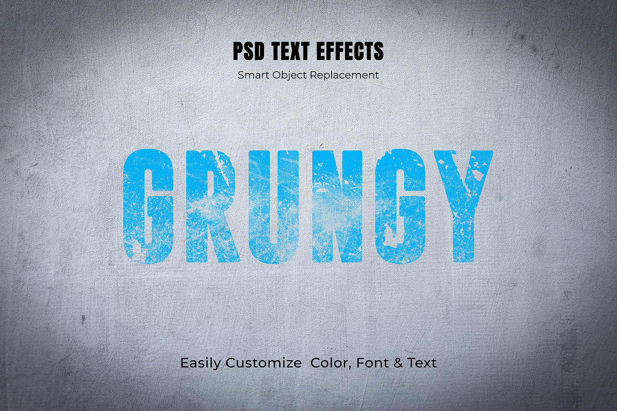 Editable Grunge Text Effect Bundle, a Layer Style Add-On by MRI STUDIO (Photo 14 of 20)