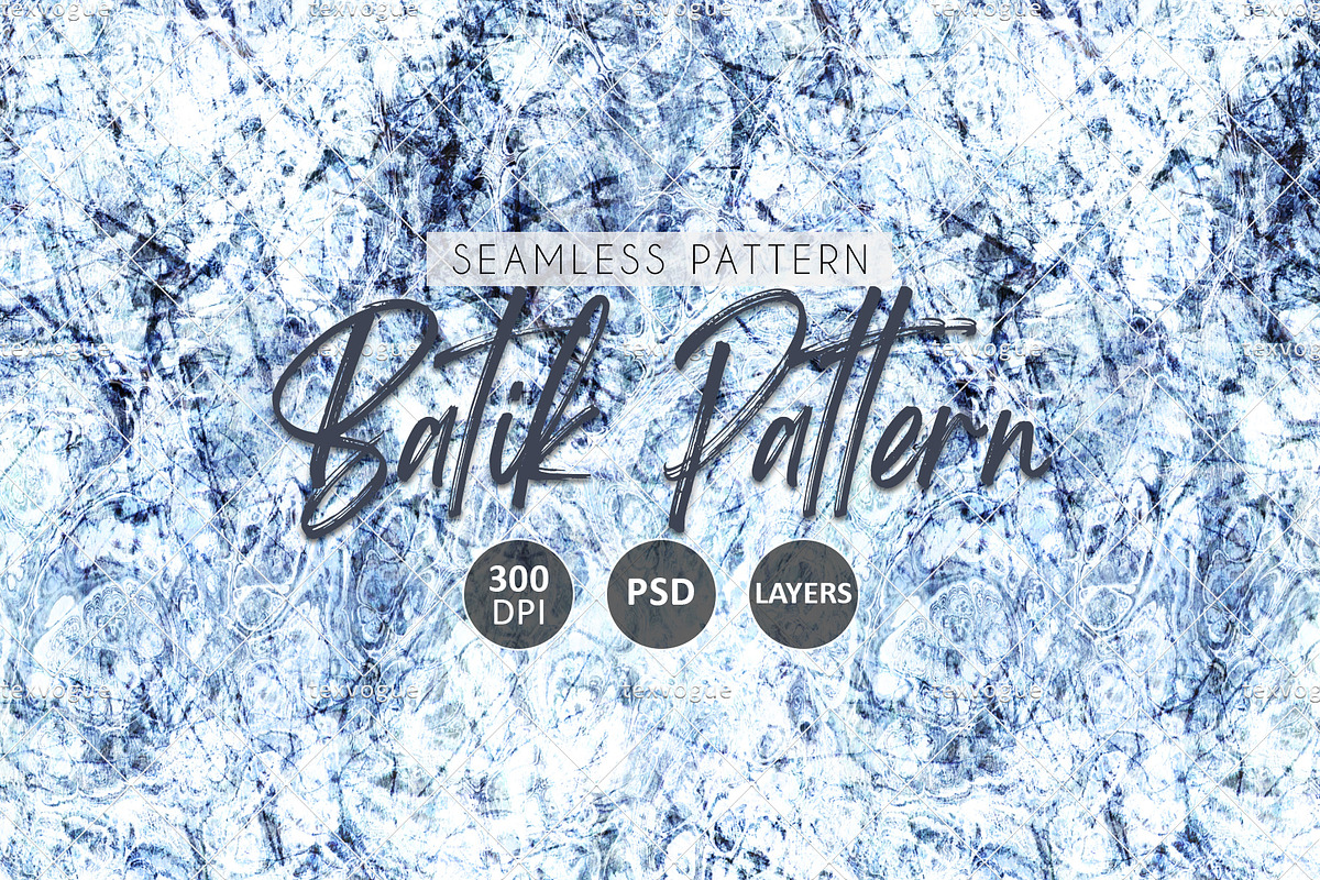 Batik Pattern - Seamless Patterns, a Pattern Graphic by texvogue (Photo 1 of 20)