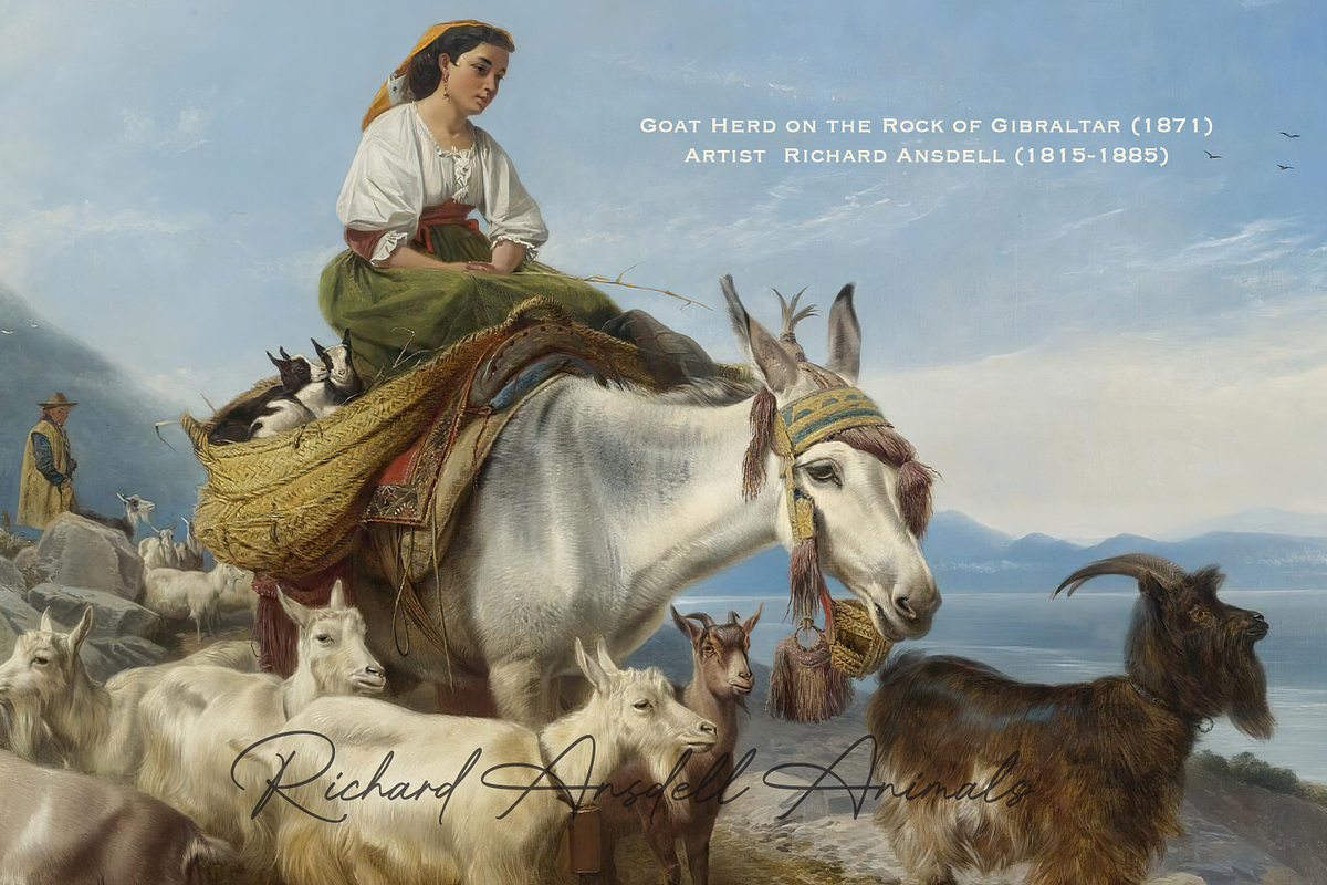 Richard Ansdell - Rare Paintings, an Animal Illustration by Digital Museum (Photo 5 of 9)