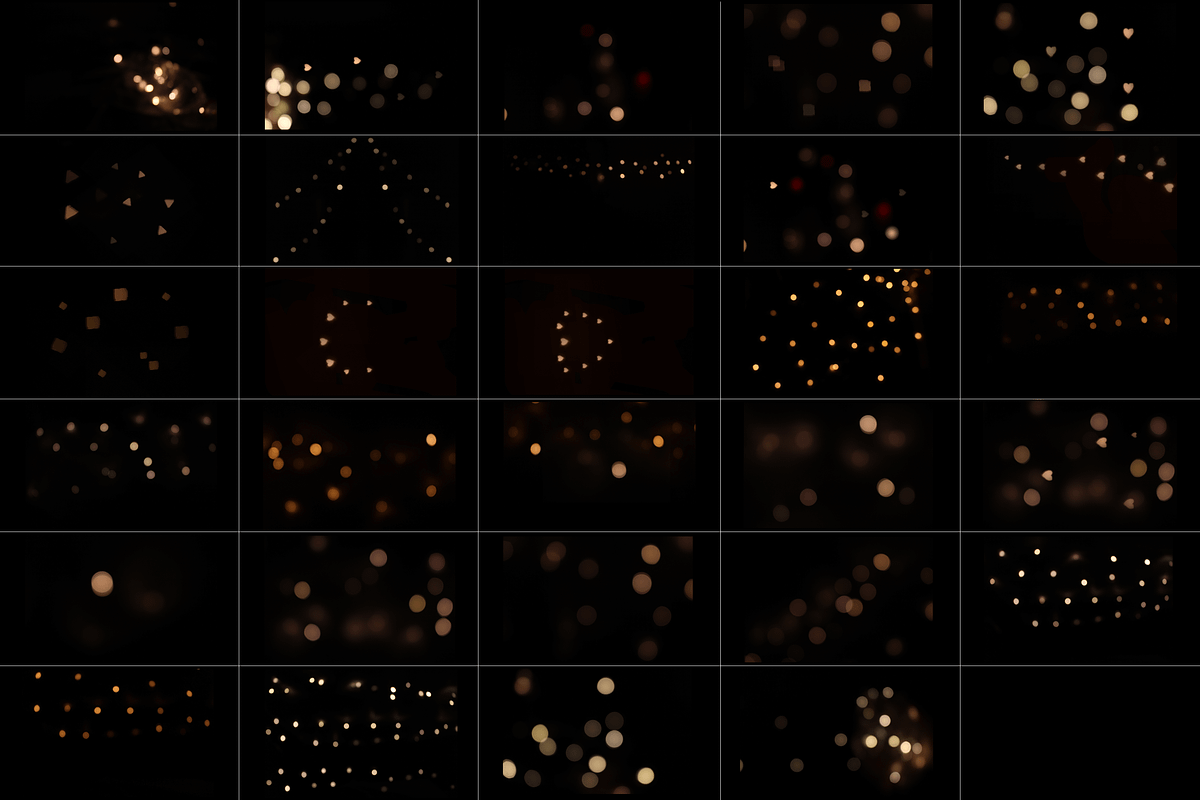 59 Golden Glamour Bokeh Lights, a Graphic by 3Motional (Photo 11 of 12)