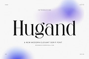 Hugand Minimalist Serif Font, a Serif Font by Graphicxell (Thumbnail 1 of 10)