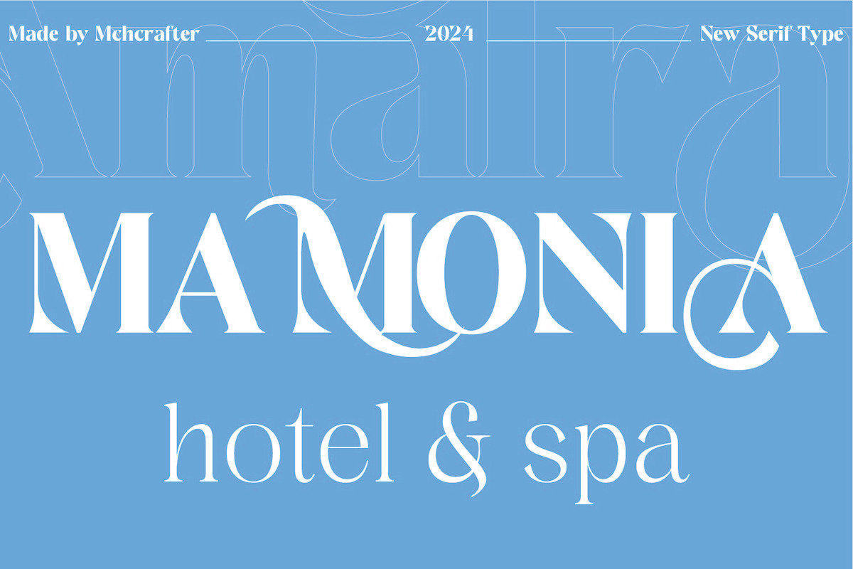 Amalrano | Modern Serif Display Font, a Serif Font by MchCrafter (Photo 5 of 9)