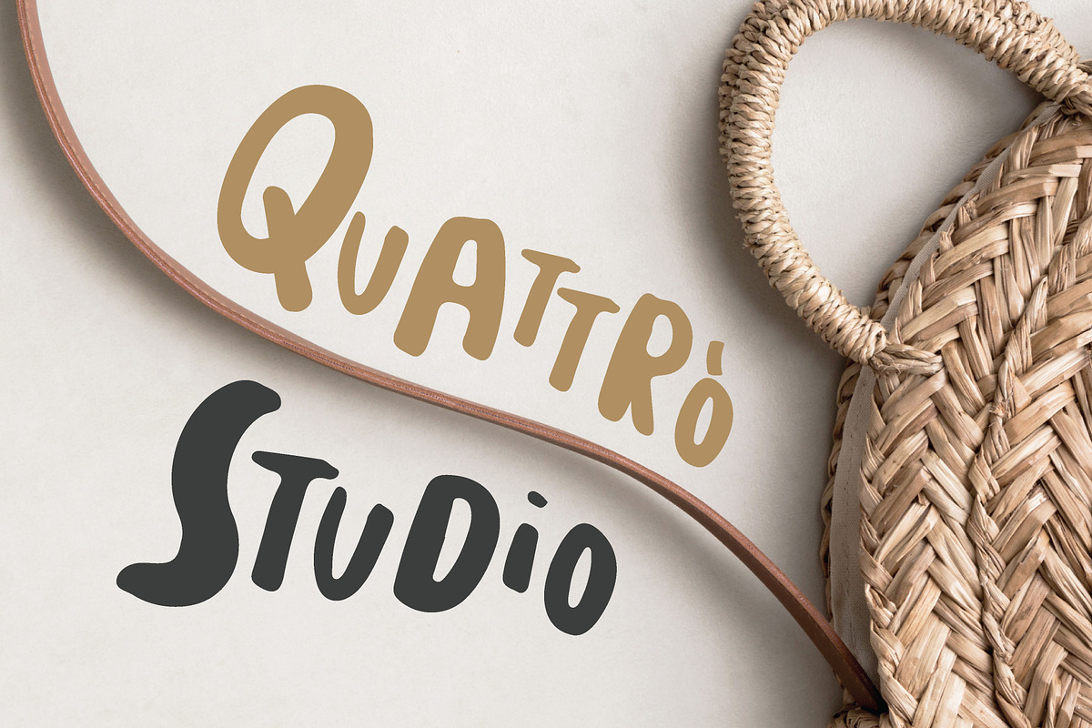 Quimper | a playful display font preview 6
