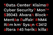 Bornia Sans Modern Minimal, a Sans Serif Font by Yukita Creative (Thumbnail 8 of 9)
