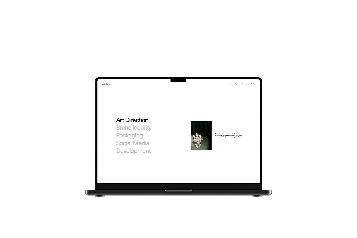 Readymag Website Template - Agency, a Landing Page Template by alexandraelisa (Photo 5 of 6)