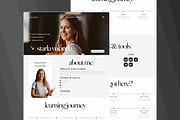 Starla – Student Portfolio Landing, a Landing Page Template by trabaskriya (Thumbnail 3 of 5)