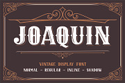 JOAQUIN, a Serif Font by Mozatype (Thumbnail 1 of 11)