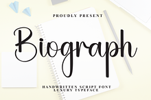 Biograph | Script Font