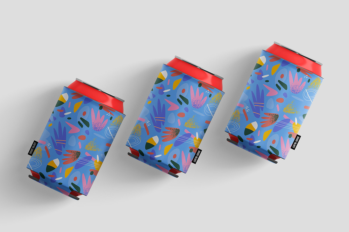 Can cooler mockup, can mockup mockup, a Packaging Mockup by GraphicVil (Photo 9 of 9)