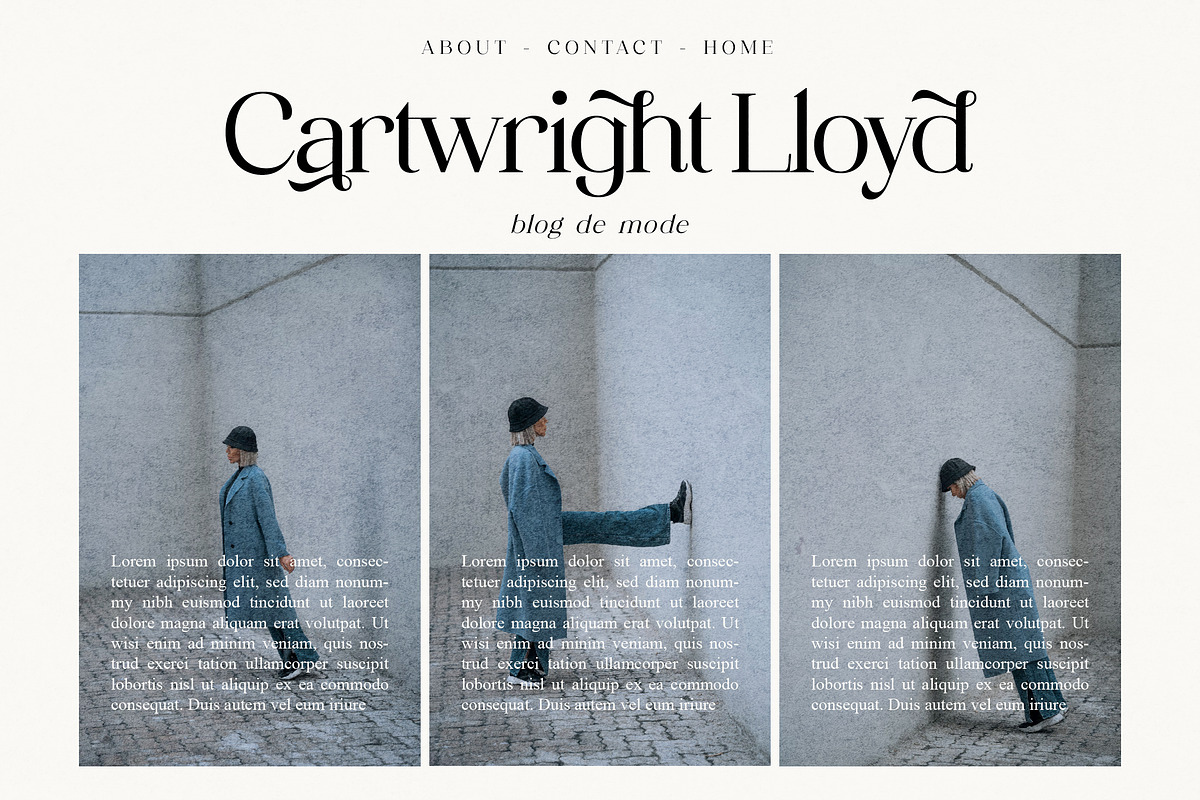 Nostalgia Modern Serif Font, a Serif Font by Storytype Studio (Photo 7 of 17)