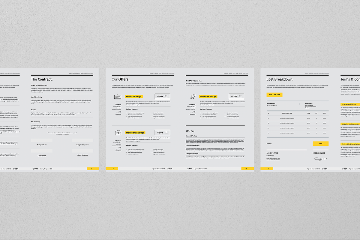 Proposal, a Stationery Template by Mastergfx (Photo 10 of 12)