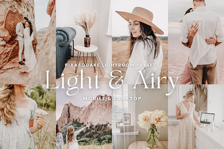 Light And Airy Lightroom Presets, a Preset Add-On by PixaSquare
