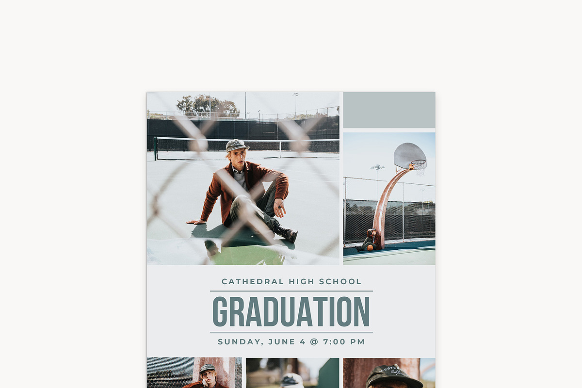 Graduation Announcement Template GP, an Invitation Template by Laurie Cosgrove Design (Photo 6 of 7)