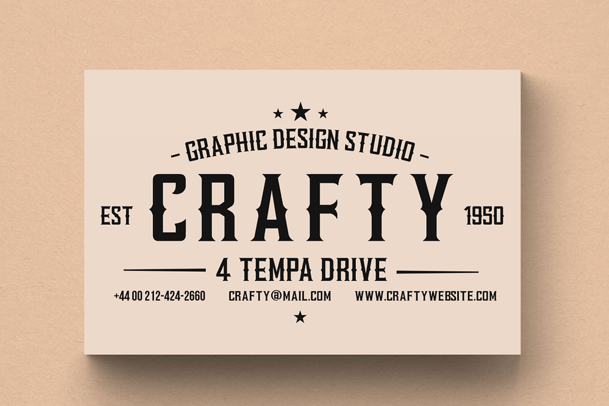 Larkham Vintage Font, a Serif Font by GlitzyGrapix (Photo 4 of 10)
