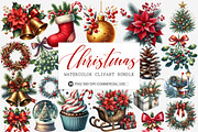 Christmas Clipart Png, an Illustration by SinaCreation (Thumbnail 1 of 5)