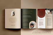 Holiday Gift Guide / CANVA, InDesign, a Magazine Template by Mirazz (Thumbnail 13 of 22)