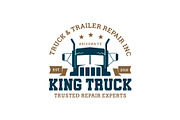 King Truck Logo Temp., a Branding & Logo Template by g design (Thumbnail 1 of 3)